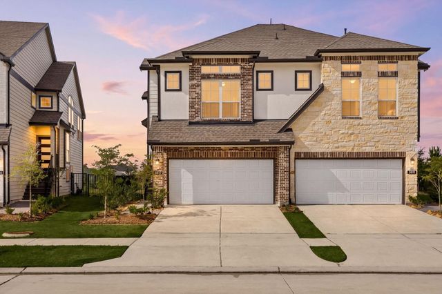 A new construction home in north Houston